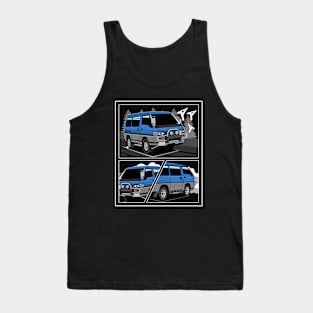 Jdm delica comic style 1 Tank Top